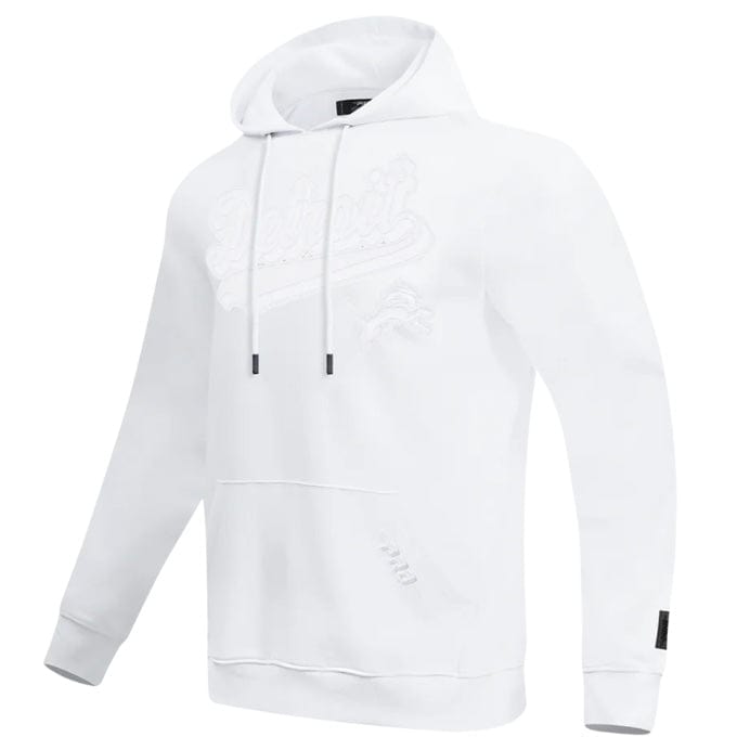 Pro Standard NFL Detroit Lions White Out Pullover Hoodie (White)