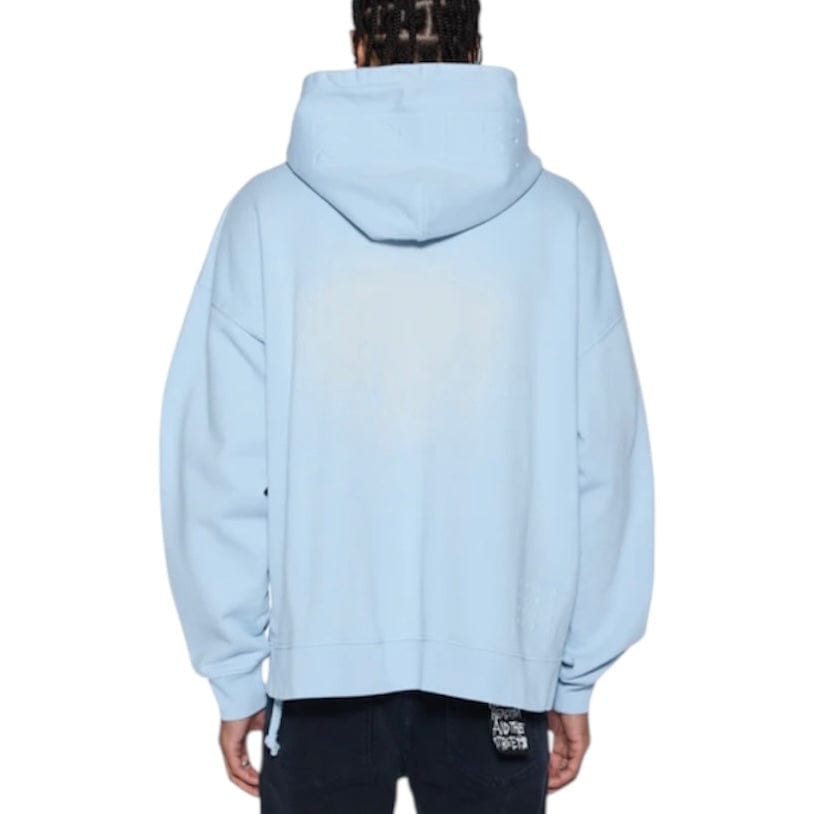 Ksubi Intruder Ekcess Zip Thru Hoodie (Ice Mist Blue) MPF25FL001