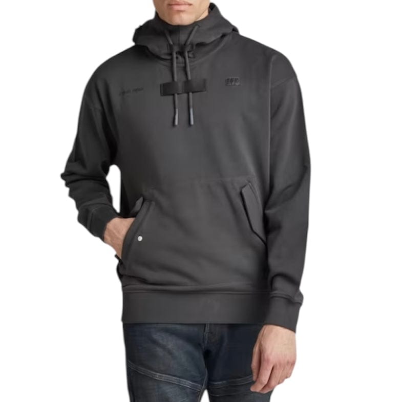 G-Star Pocket Detail Loose Hooded Sweater (Cloack)
