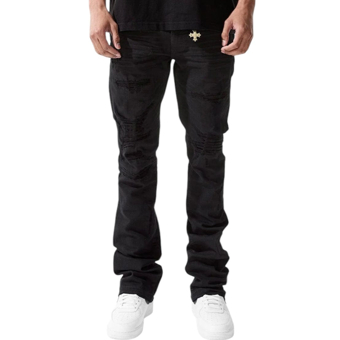See You In Paradise Stacked Denim (Black) JTF2117A