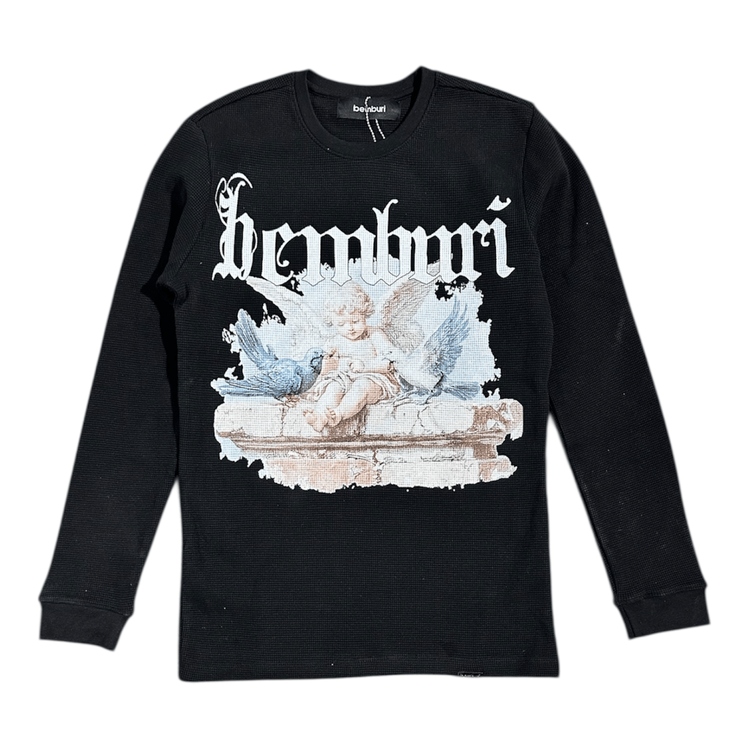 Bemburi Sitting Angel Thermal Crewneck