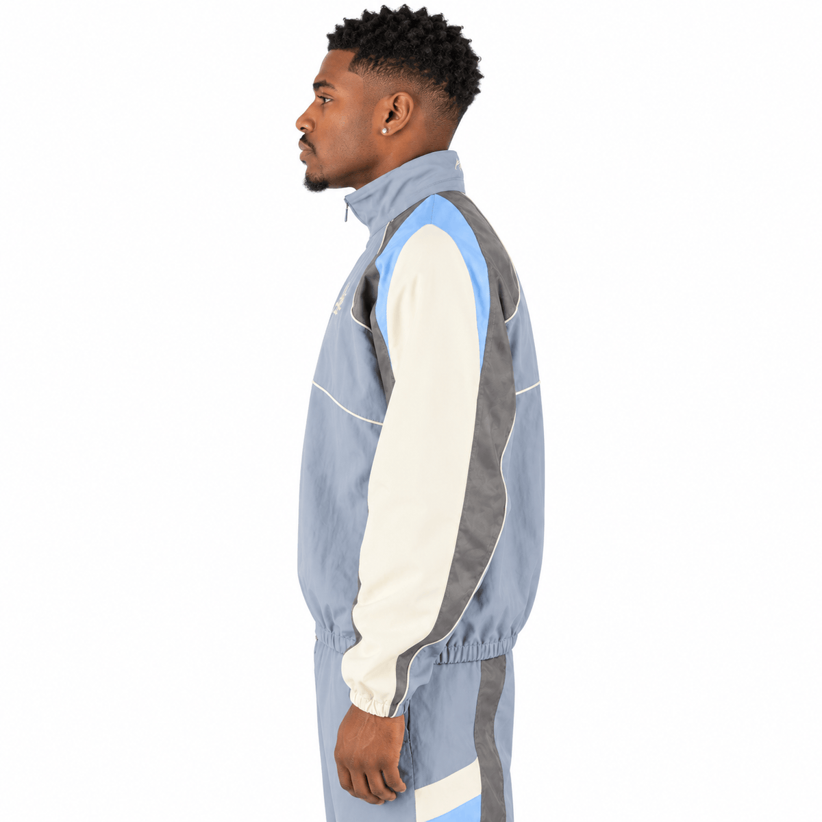 R3bel Denim Vintage Windbreaker Set (Grey) 3163-833