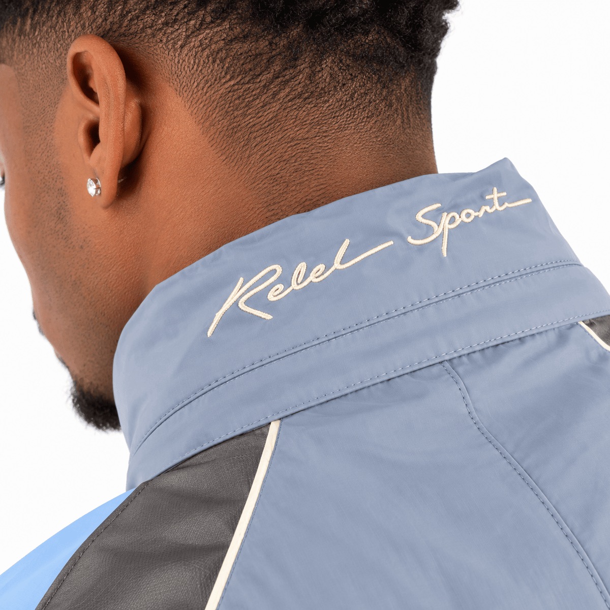 R3bel Denim Vintage Windbreaker Set (Grey) 3163-833