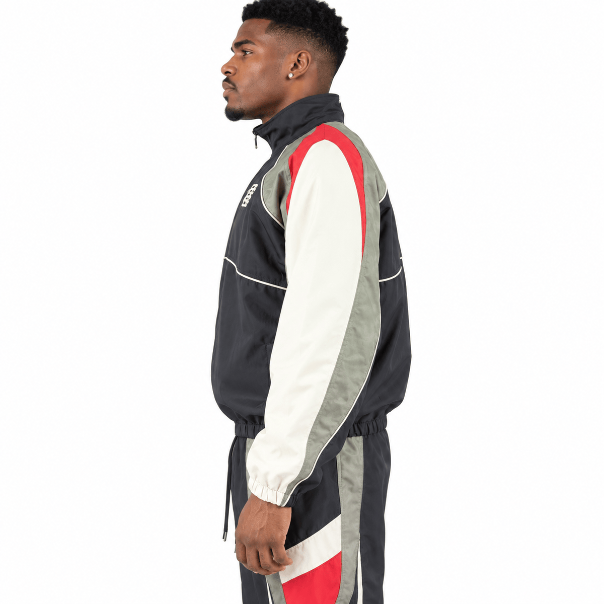 R3bel Denim Vintage Windbreaker Set (Black) 3163-833