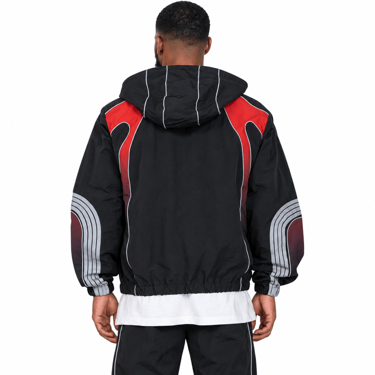 Eptm Helios Jacket & Pants Set (Black/Red)