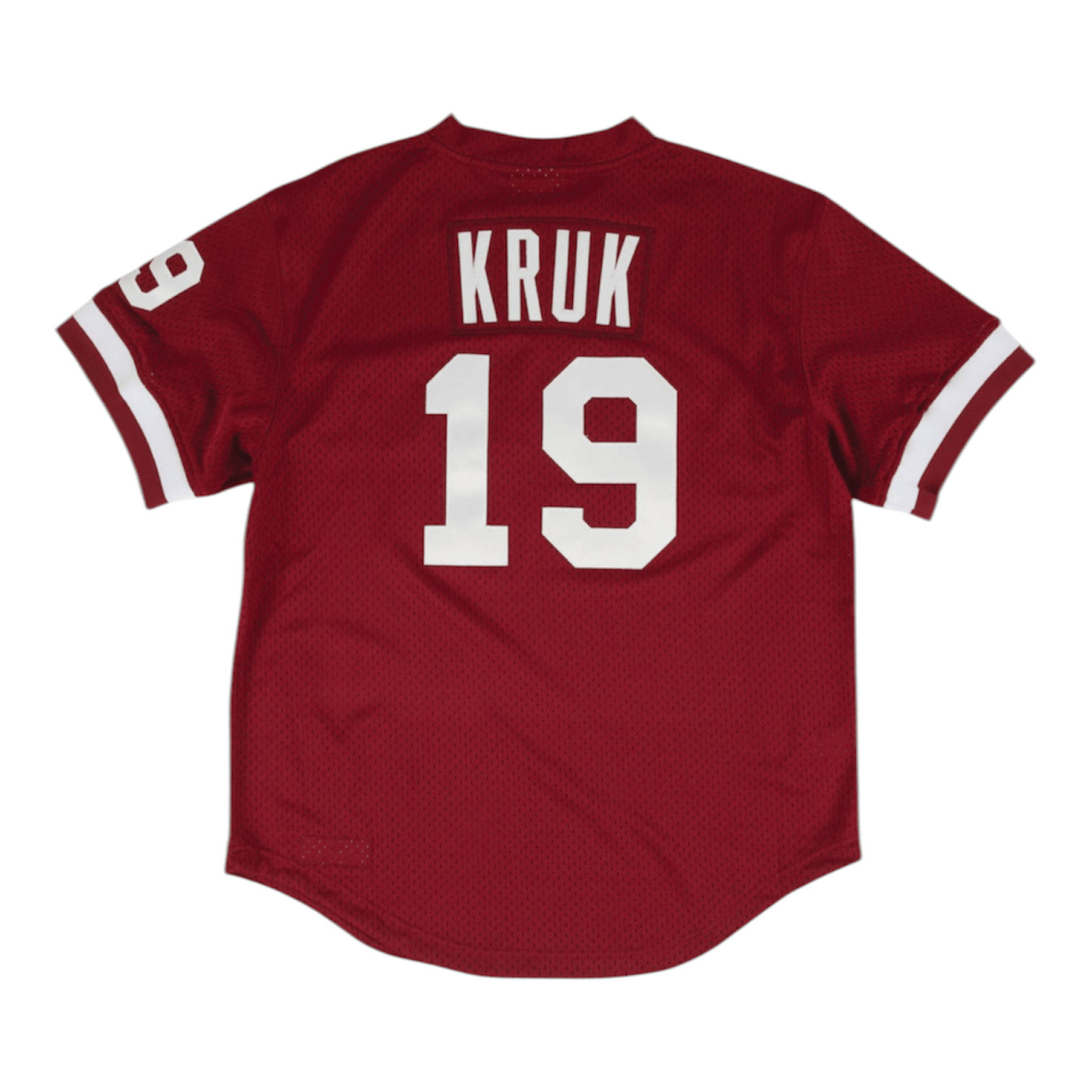 Mitchell & Ness John Kruk MLB Phillies 1991 Jersey (Burgundy)