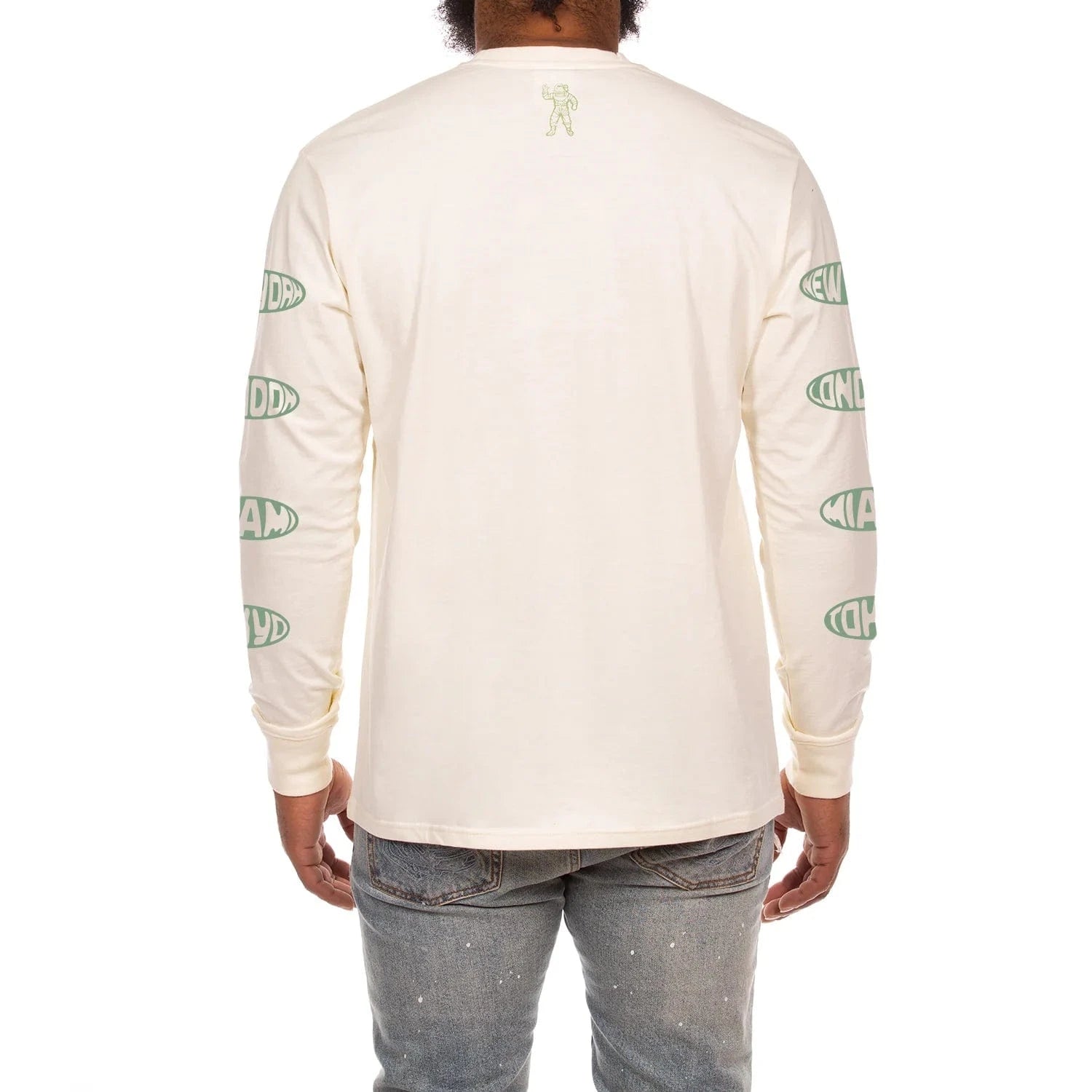 Billionaire Boys Club BB Heart Mind Dance LS Tee (Winter White) 851-6207