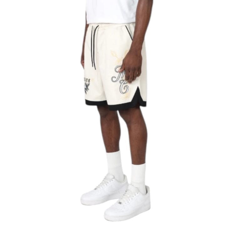 Smoke Rise Boxy Country Club SS Buttoned Down Set (Ecru/Black) WH25184