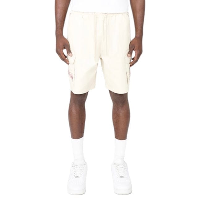 Smoke Rise Boxy Tapestry SS Buttoned Down Set (Ecru) WH25196