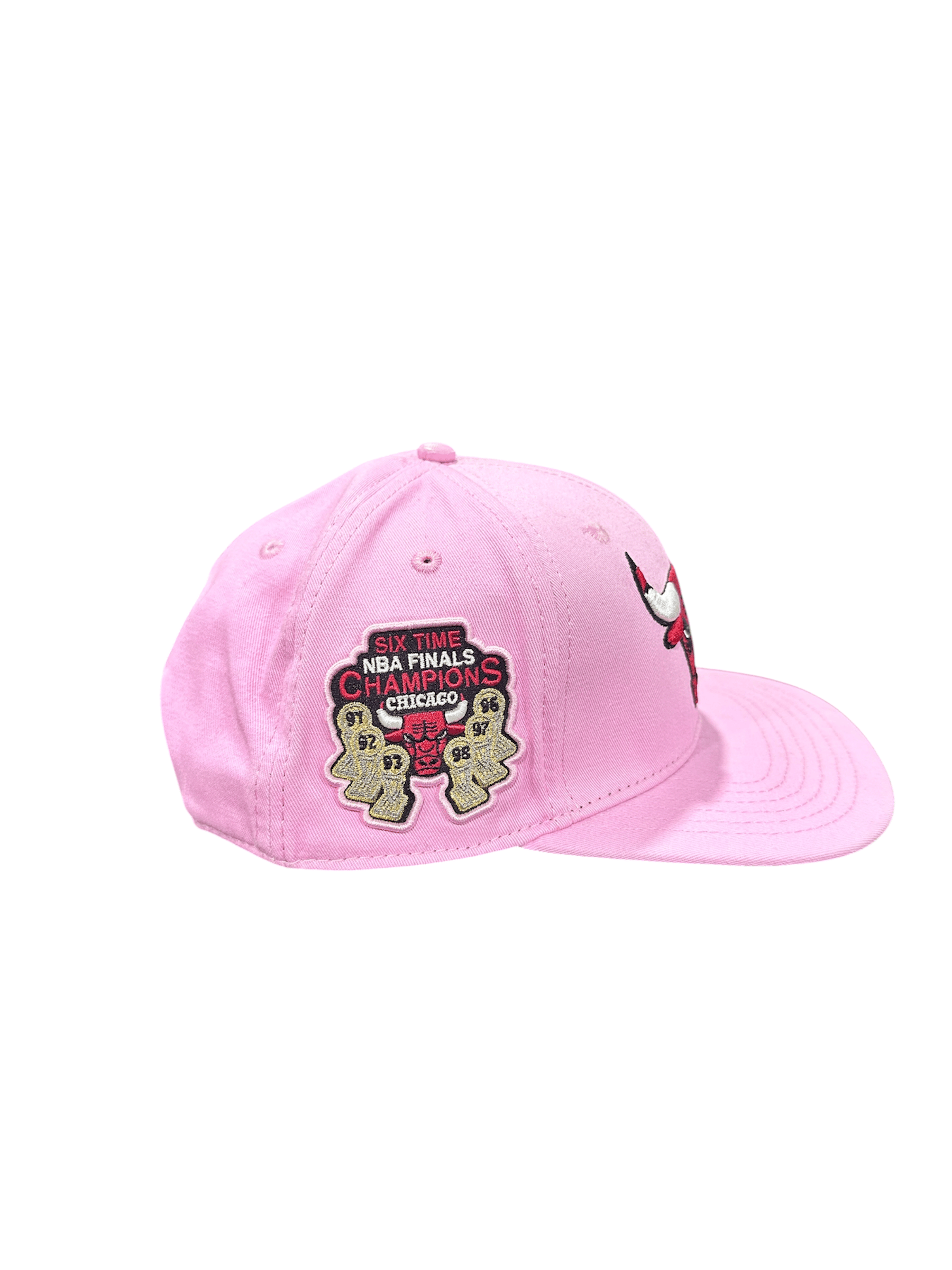 Pro Standard NBA Chicago Bulls Six Time Snapback (Pink)