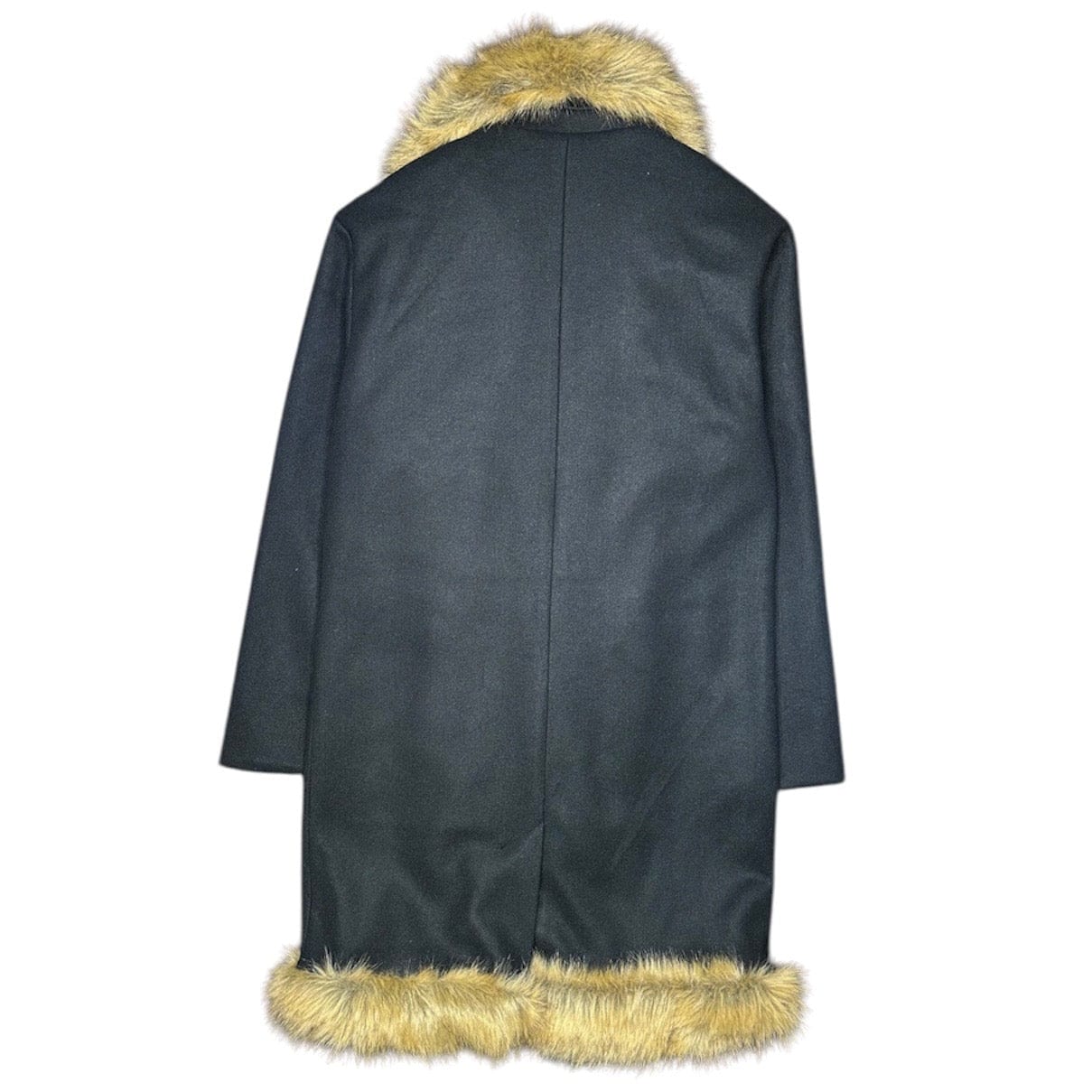 Switch Remarkable Long Fur Coat (Black) SF0827