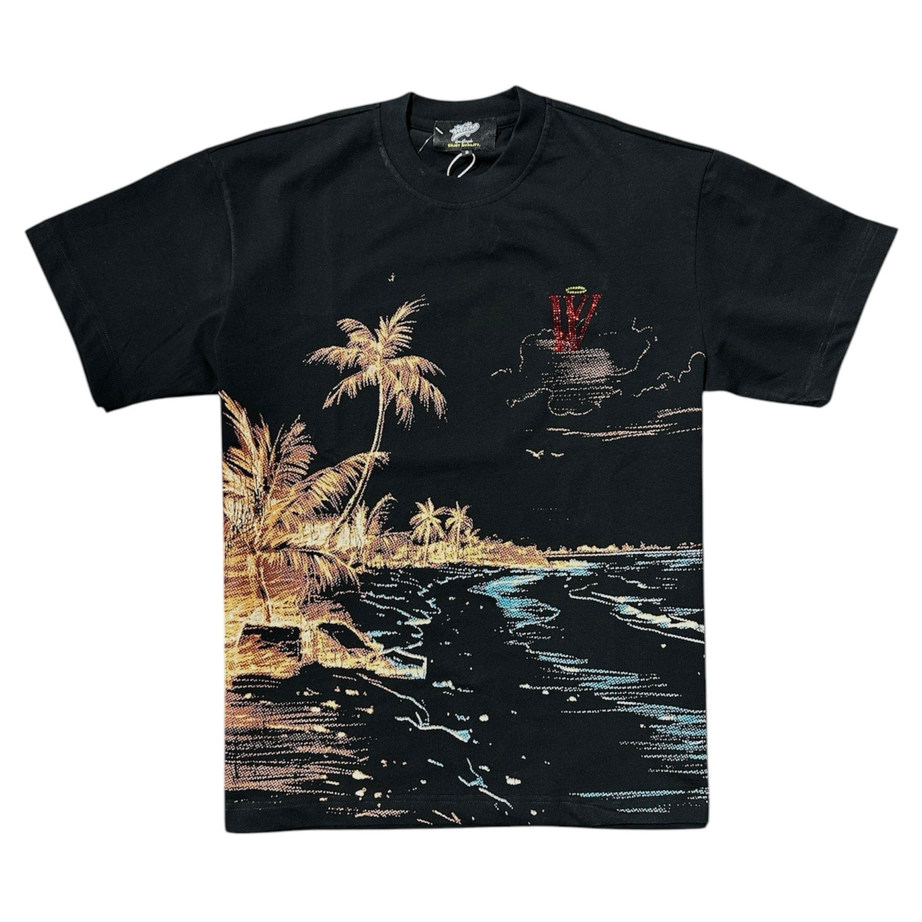 Mr. Wave BeachFront Wave Thermal Tee (Black) MR-1005