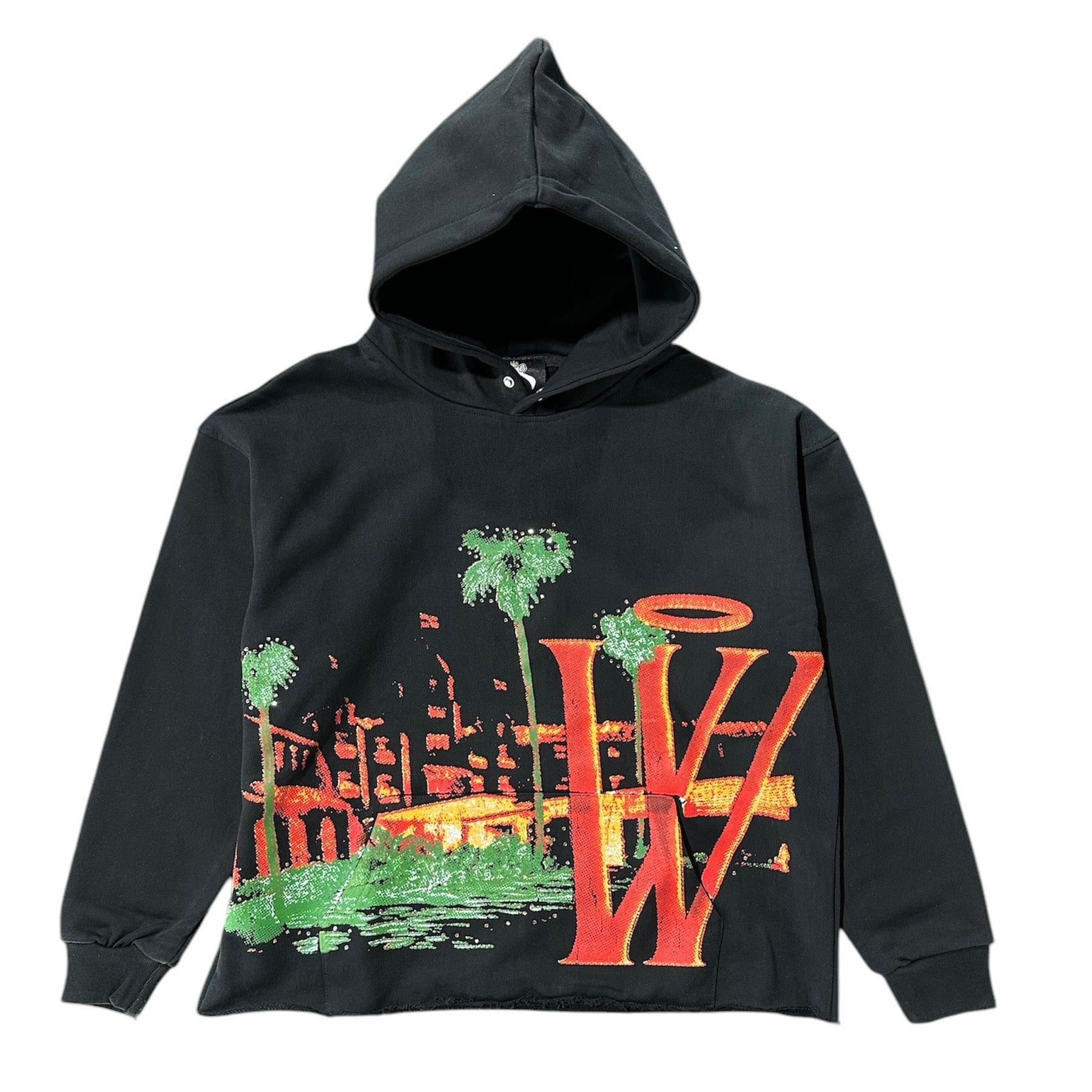 Mr. Wave Patria, y Livertad Hoodie (Black) MR-1012