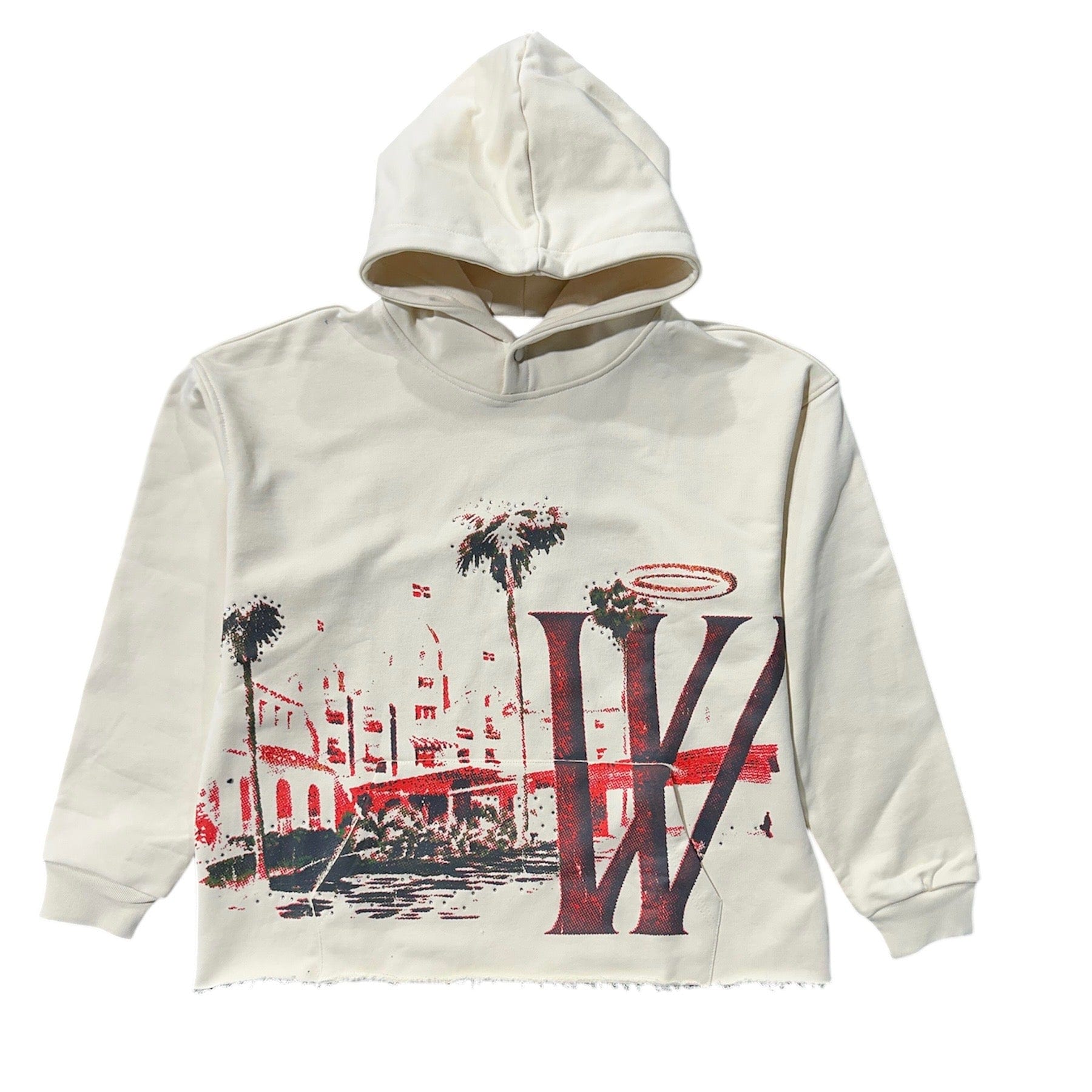 Mr. Wave Patria, y Livertad Hoodie (Off White) MR-1012