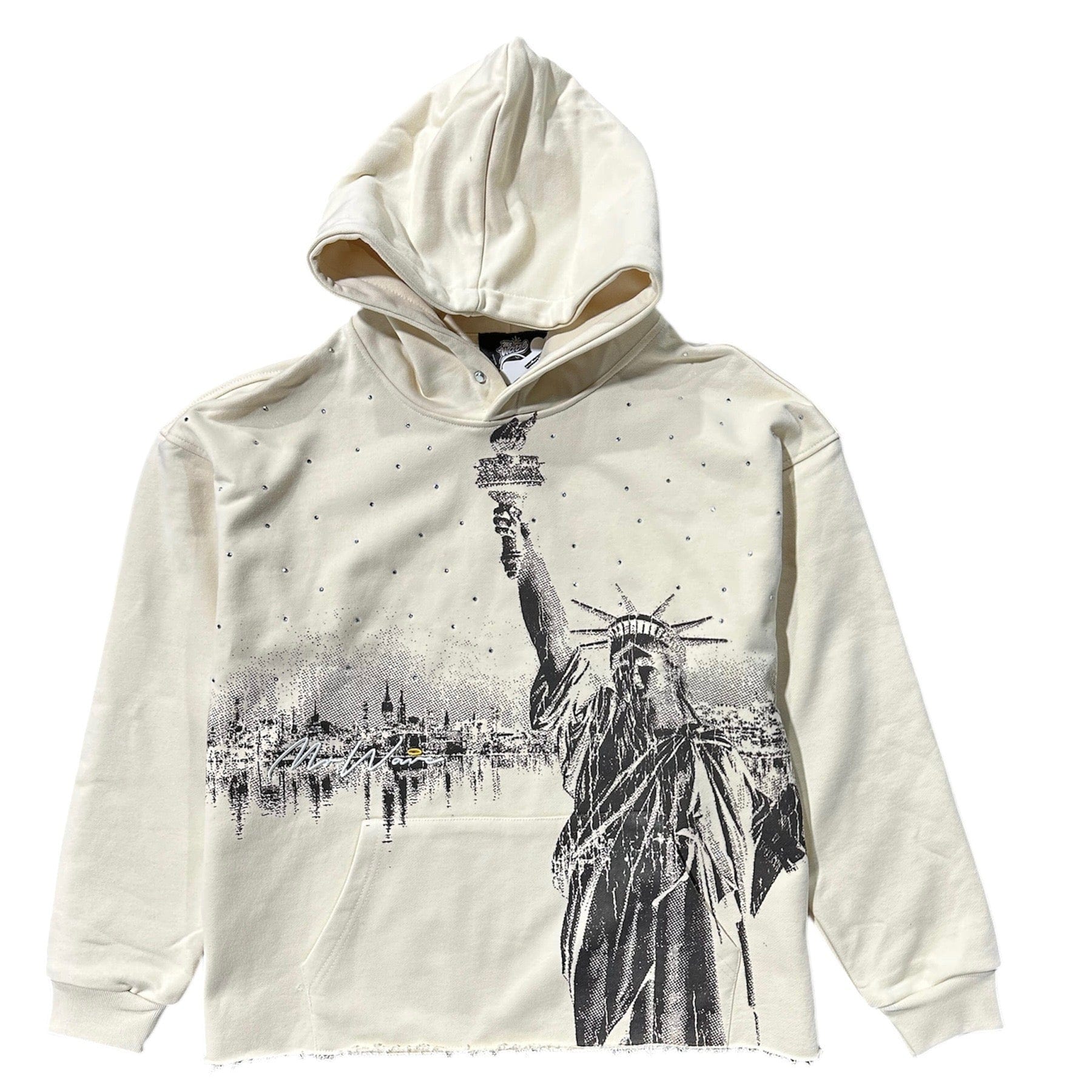 Mr. Wave Libertad Hoodie (Cream) MR-1008
