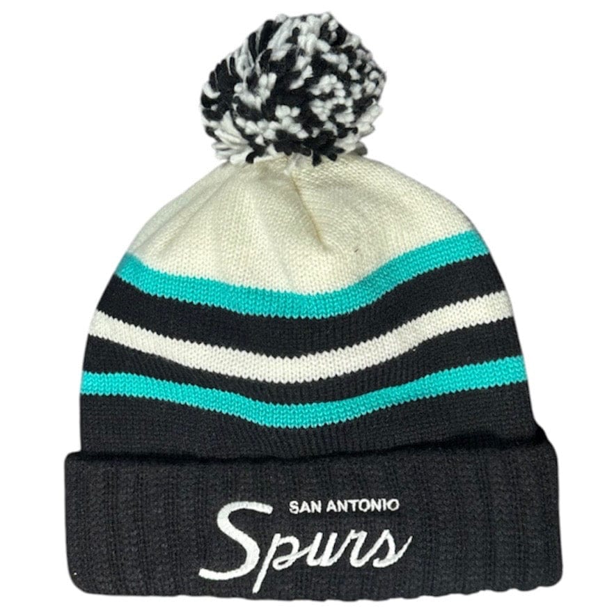 Mitchell & Ness Color Block Spurs Beanie (Black) 050KZ