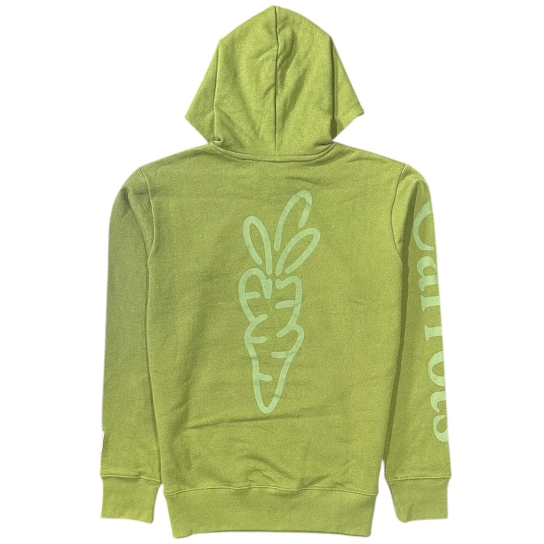 Carrots Wordmark Hooded Sweatshirt (Olive) CRT23-01-17