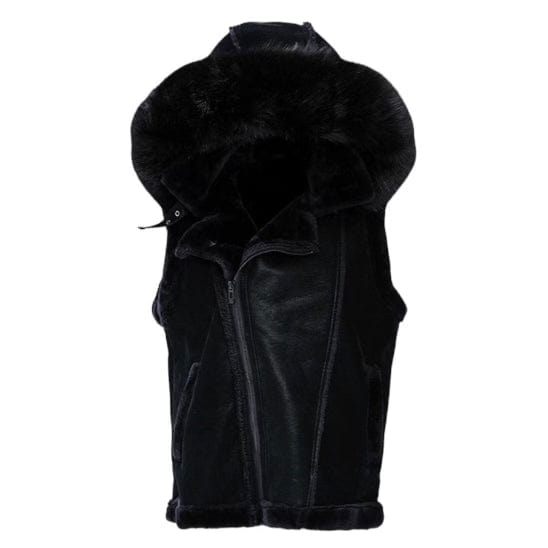 Jordan Craig Denali Shearling Vest (Black) - 9373V