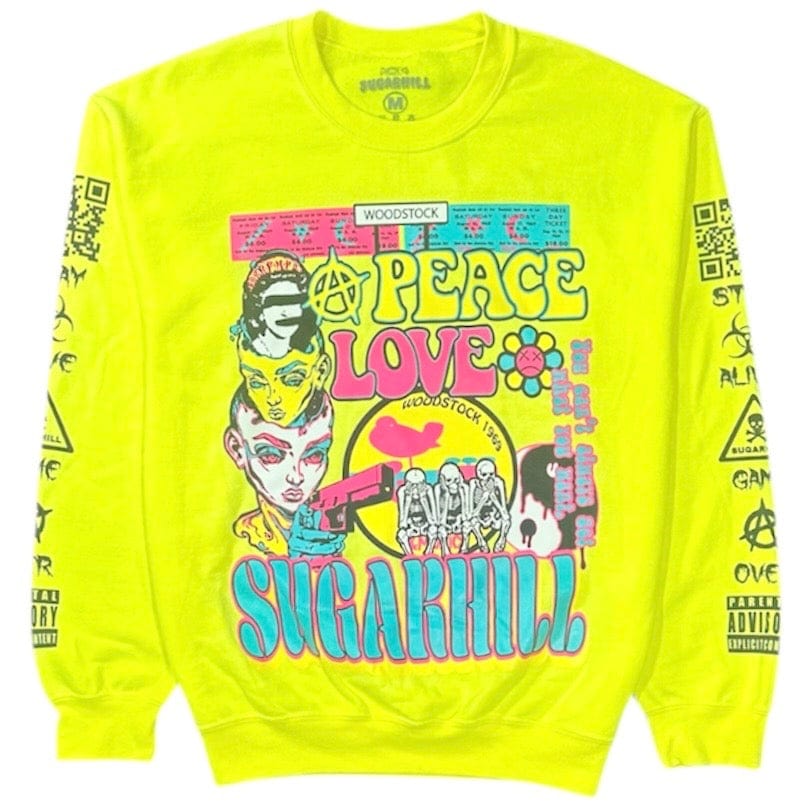 Sugar Hill Woodstock Crewneck (Yellow) SH-FALL20-43