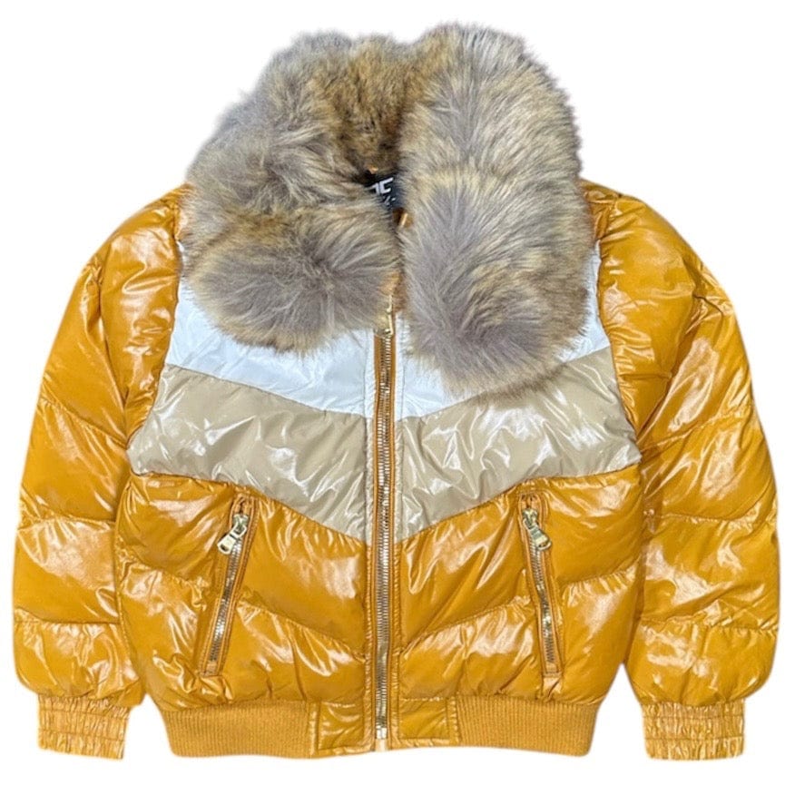 Kids Jordan Craig Sugar Hill Nylon Puffer Jacket (Wheat) 91548K