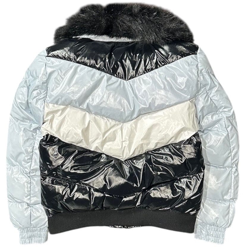 Kids Jordan Craig Sugar Hill Nylon Puffer Jacket (Oreo) 91548K