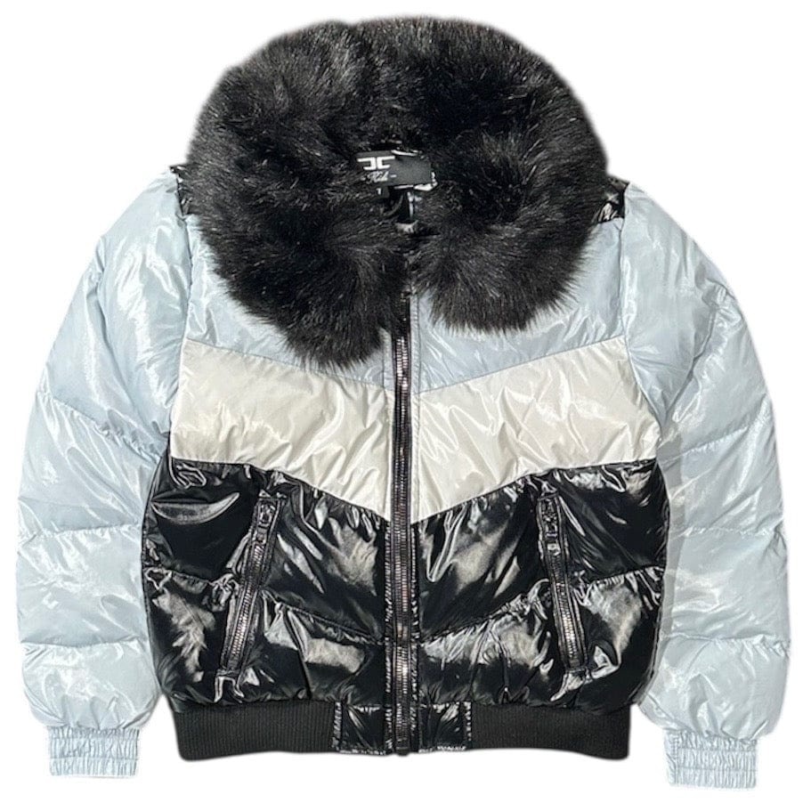 Kids Jordan Craig Sugar Hill Nylon Puffer Jacket (Oreo) 91548K