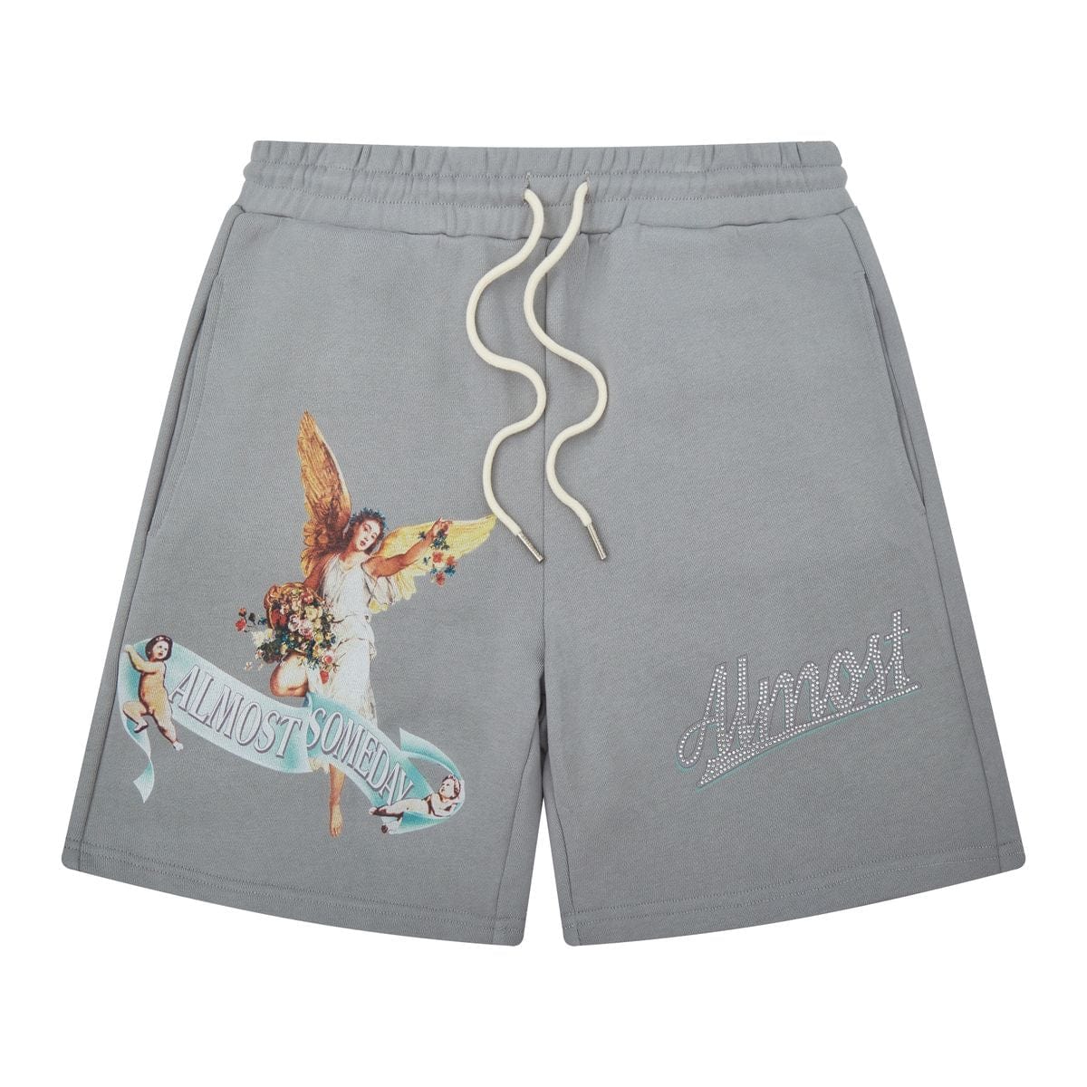 Almost Someday Archangel Terry Shorts (Grey) AS-SUM-030
