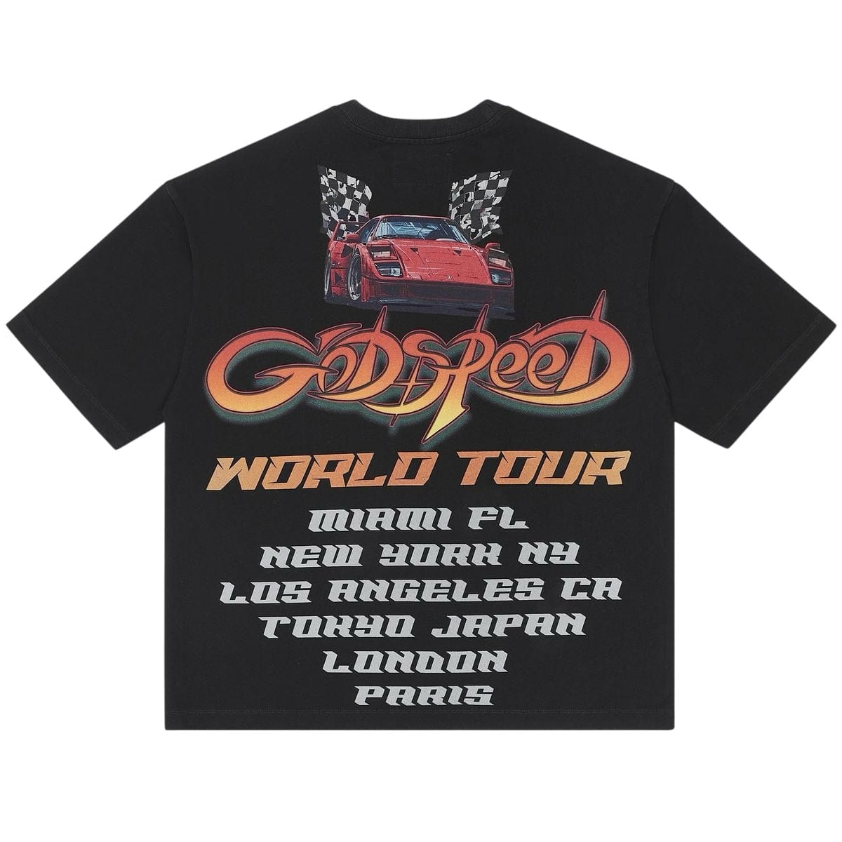 Godspeed South Beach Drive Miami Superrun Tee (Black)