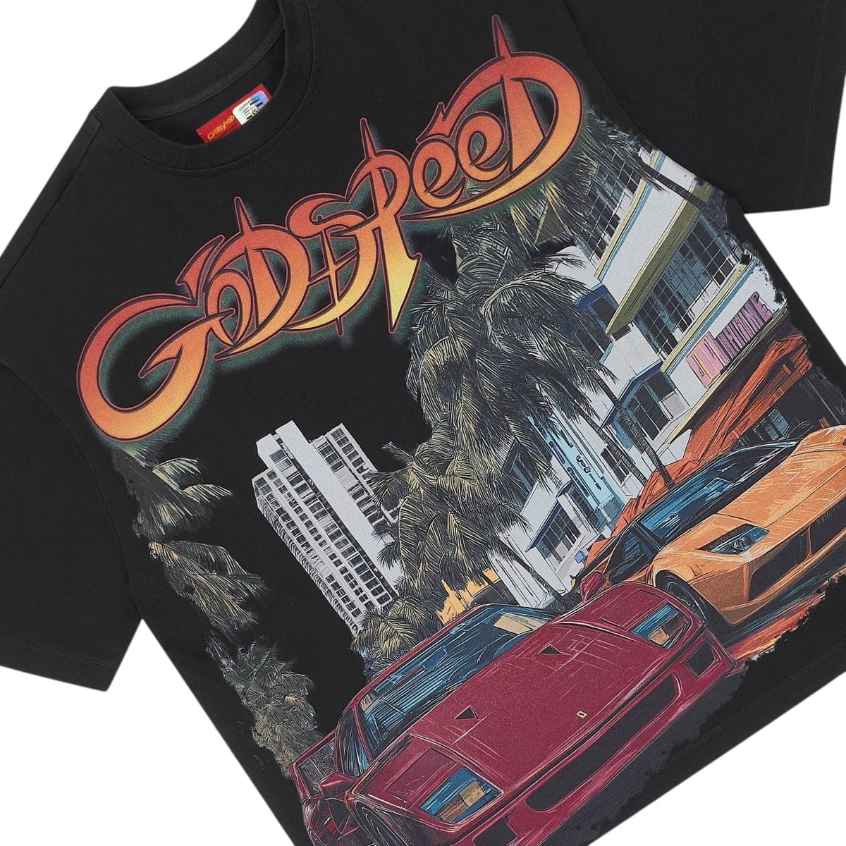 Godspeed South Beach Drive Miami Superrun Tee (Black)