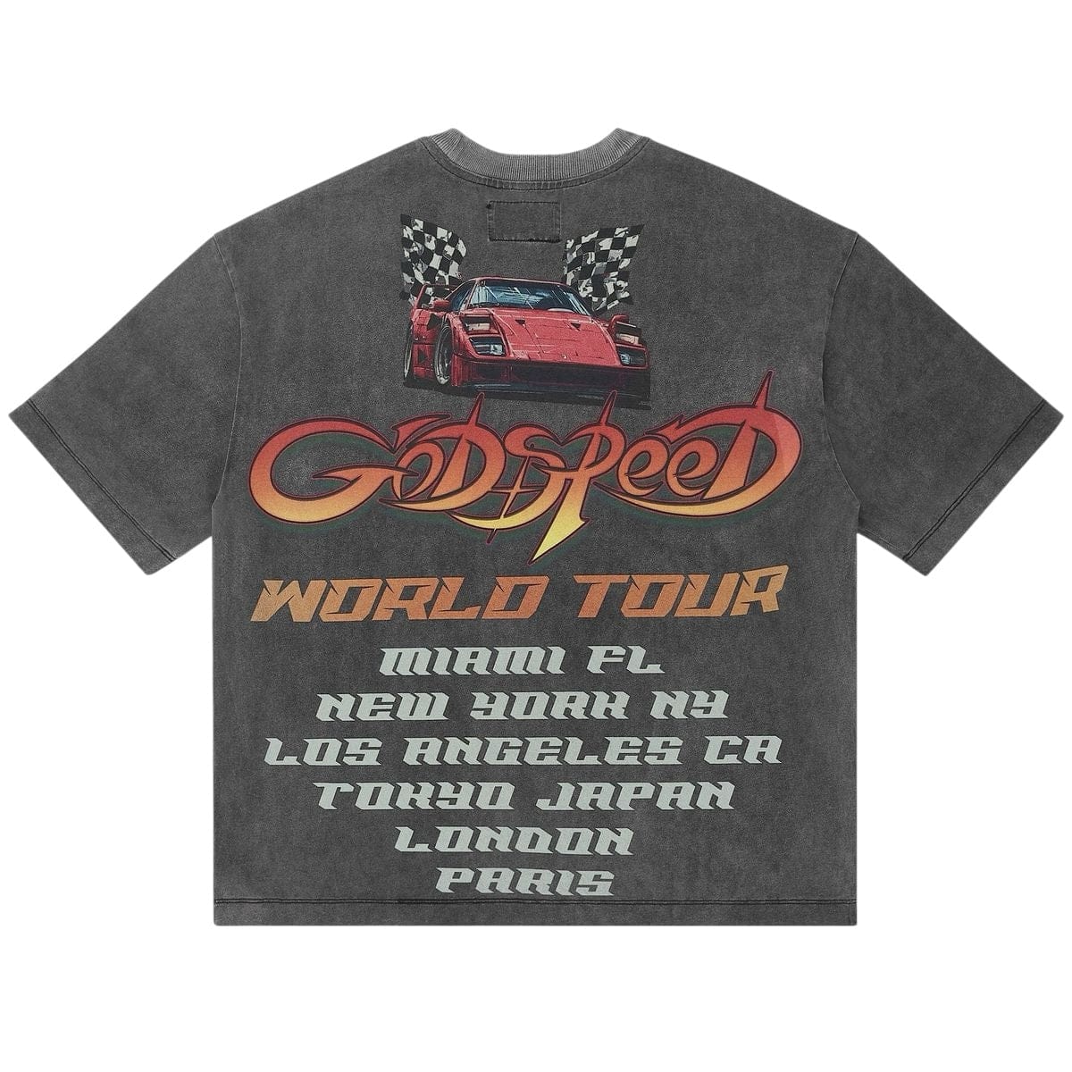 Godspeed South Beach Drive Miami Superrun Tee (Grey)