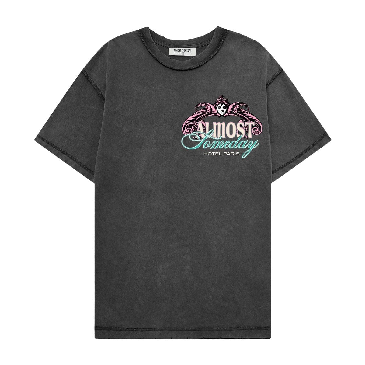 Almost Someday Prague Tee (Black) AS-SUM-025