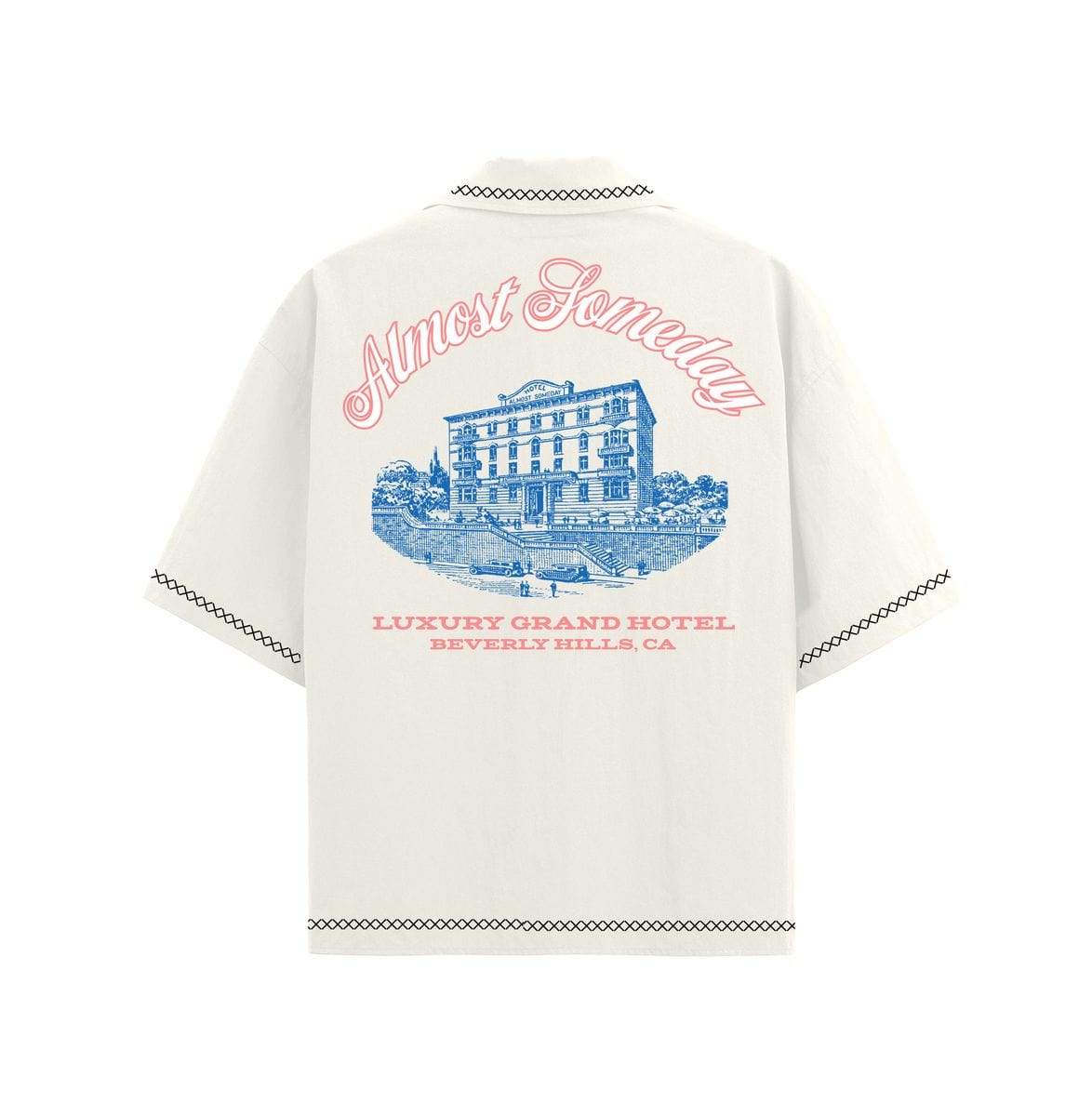 Almost Someday Lux Button Up Shirt (Cream) AS-SUM-016