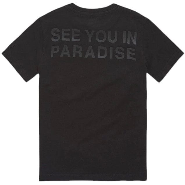 Boys Jordan Craig Paradise Tonal Tee (Black) 9097AB