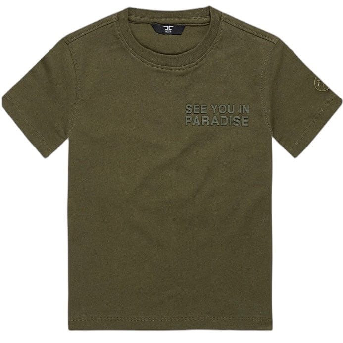 Boys Jordan Craig Paradise Tonal Tee (Olive) 9097AB