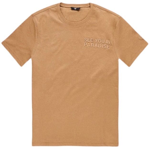 Boys Jordan Craig Paradise Tonal Tee (Mocha) 9097AB