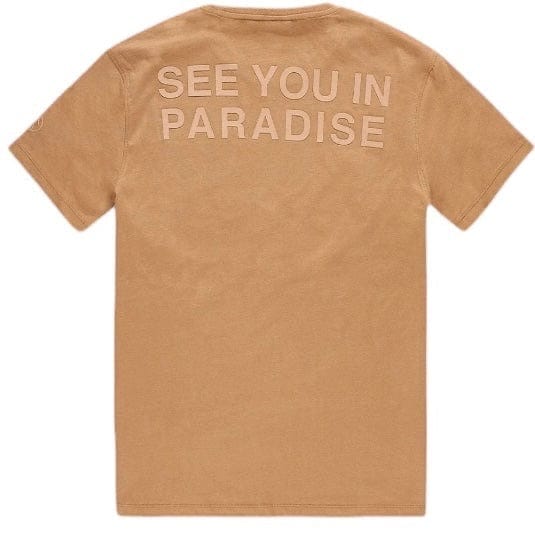 Boys Jordan Craig Paradise Tonal Tee (Mocha) 9097AB