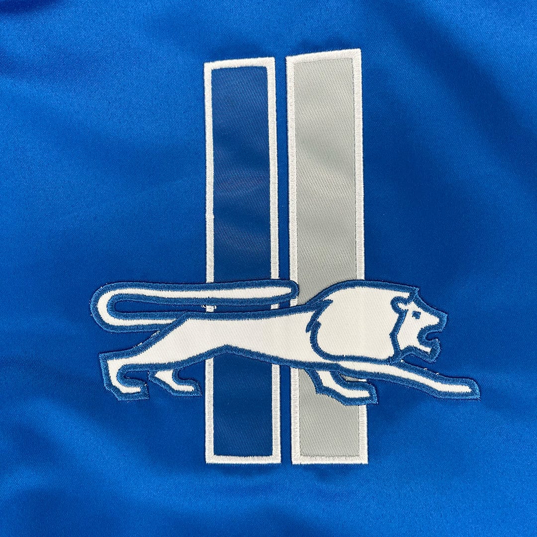 Mitchell & Ness NFL Detroit Lions Primetime Heavyweight Jacket (Blue)
