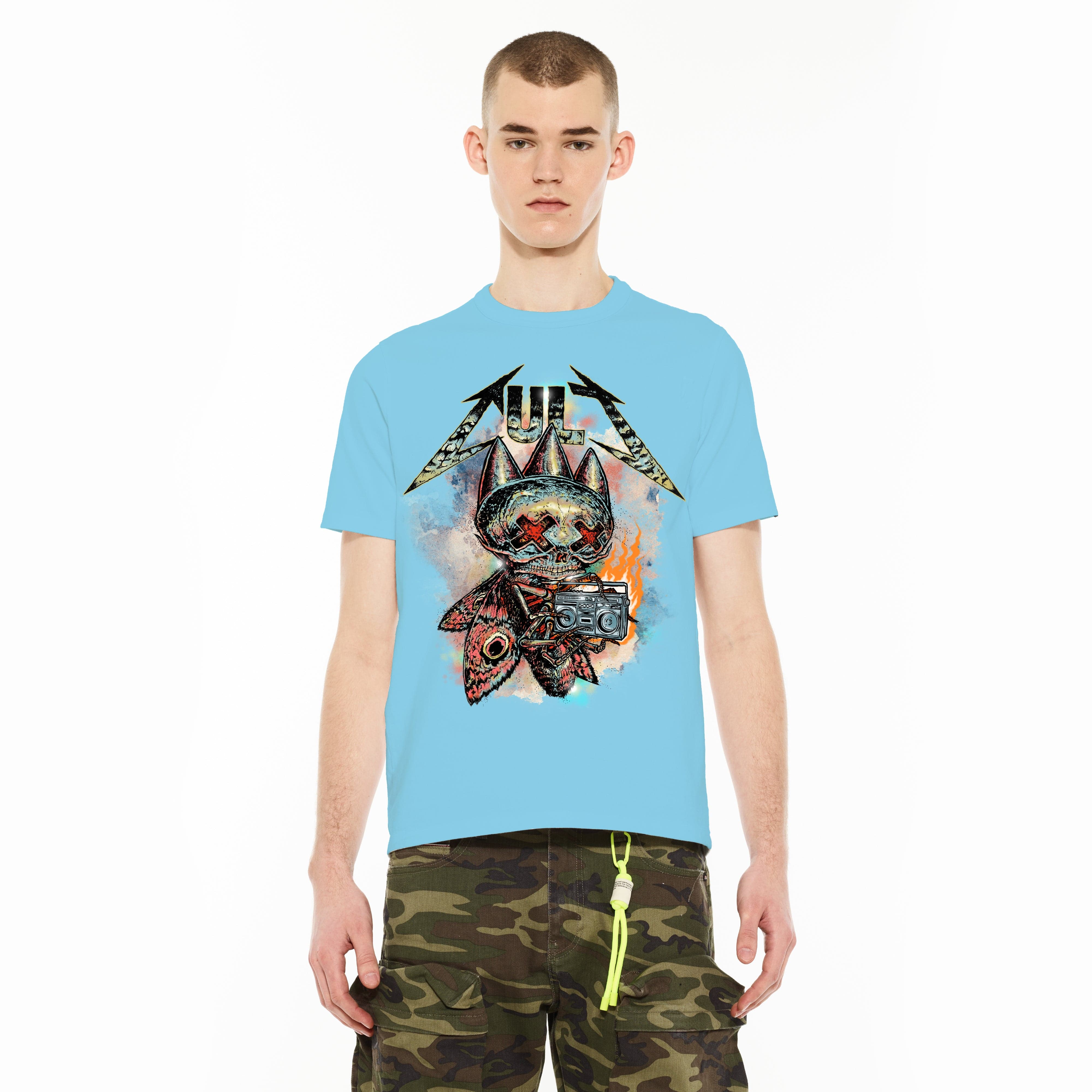 Cult's Crew Neck Tee - Fly in Baltic Sea