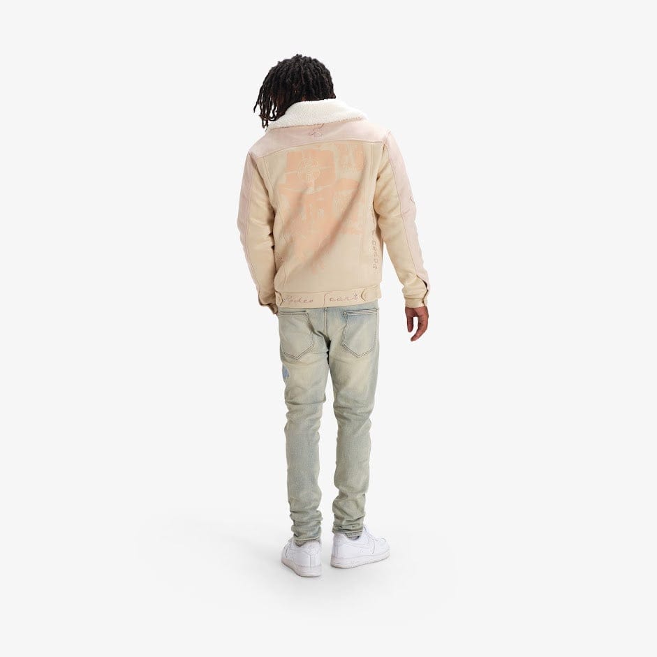 "Rodeo" Suede Jacket (cream)