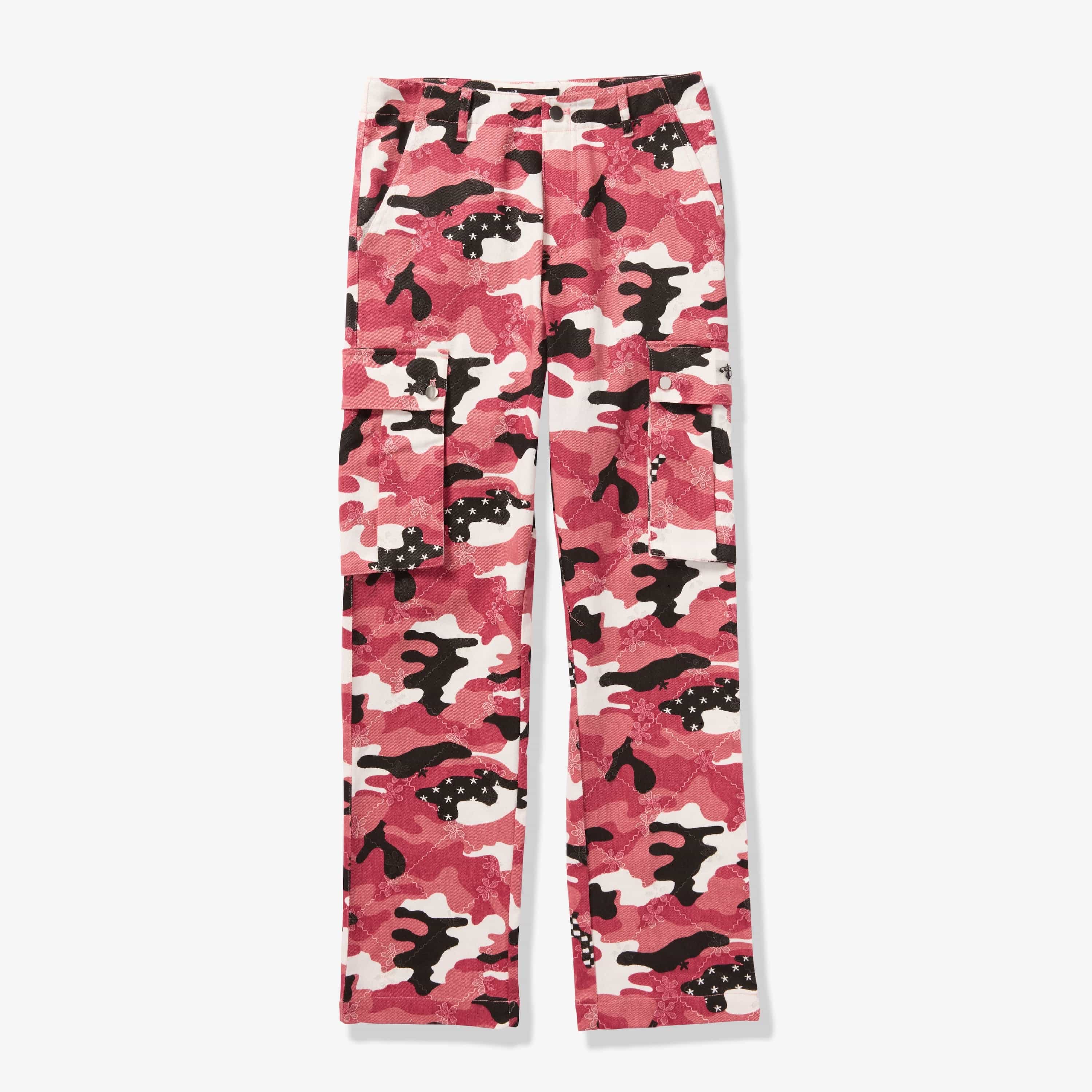 "Kosovo" Cargo Pants (red camo)