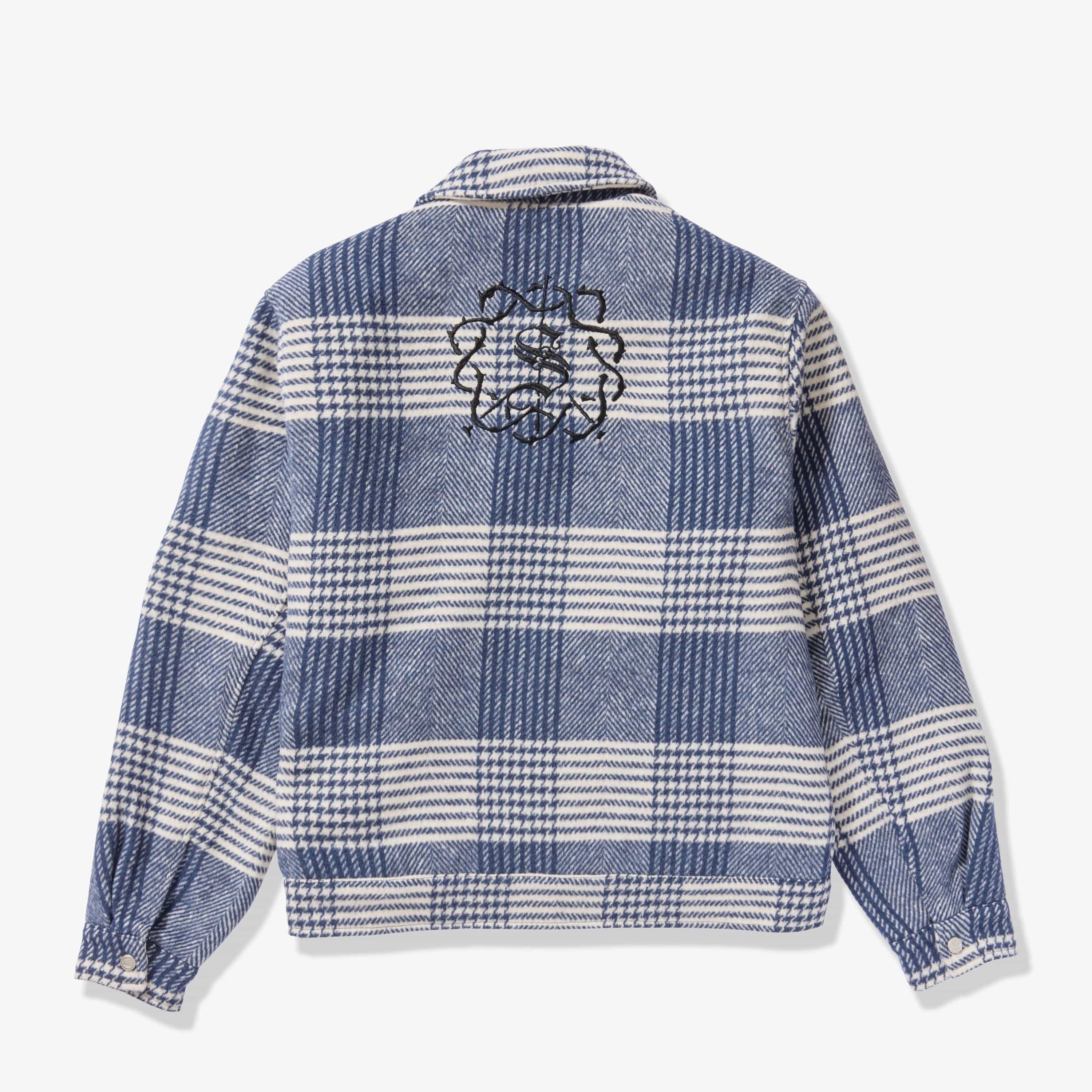"Eastwood" Jacket (blue plaid)