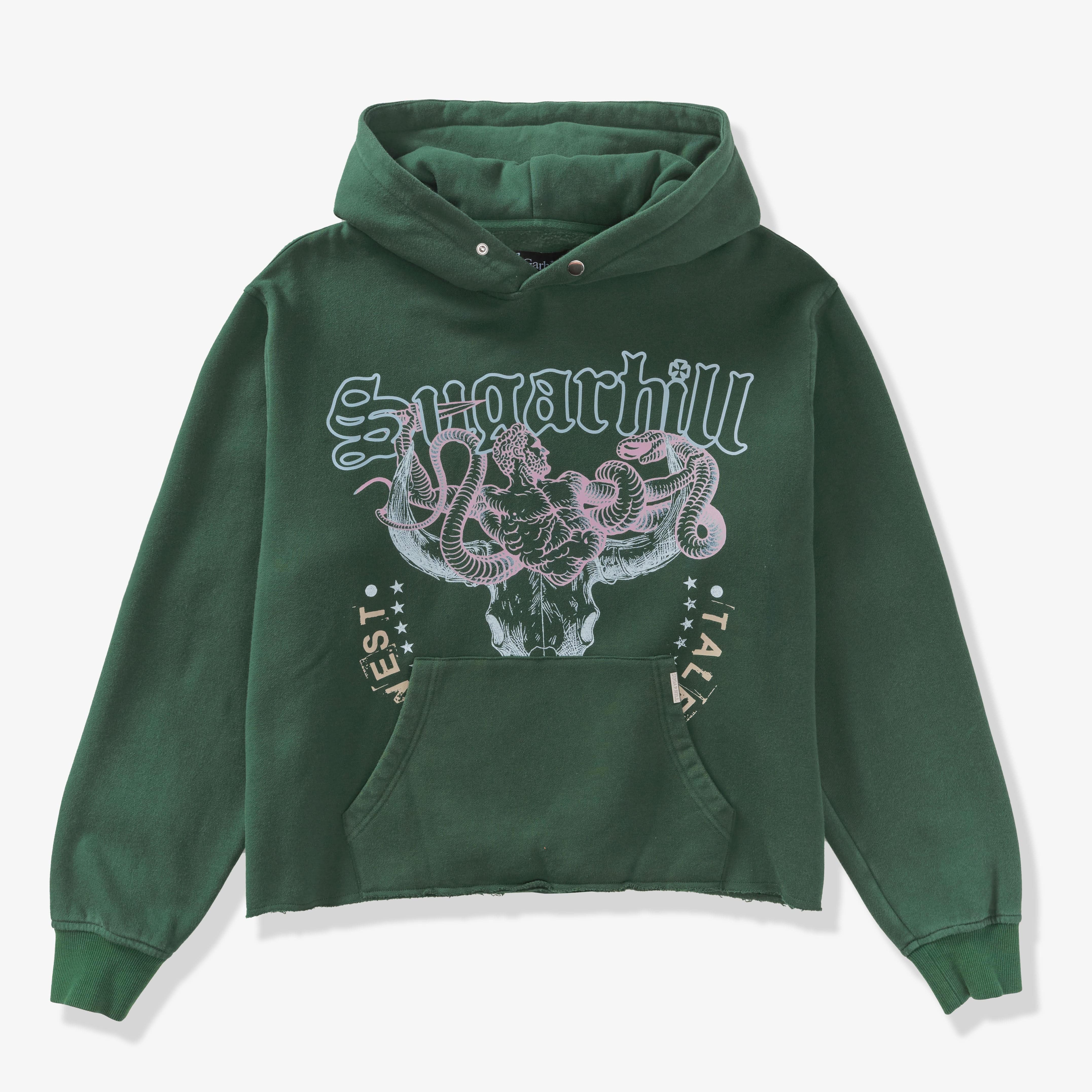 "Memoir" Hoodie (dark green)