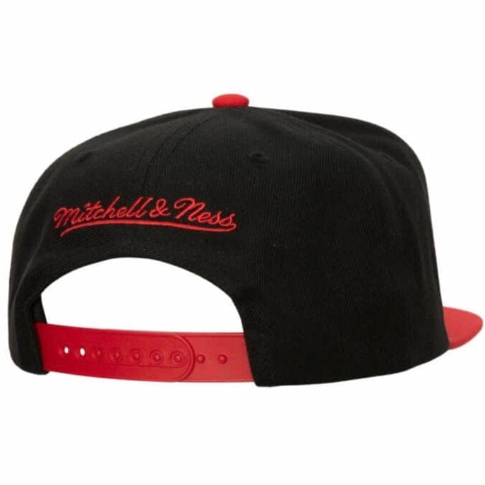 Mitchell & Ness NHL Vintage Detroit Red Wings Crooked Path Snapback (Black)