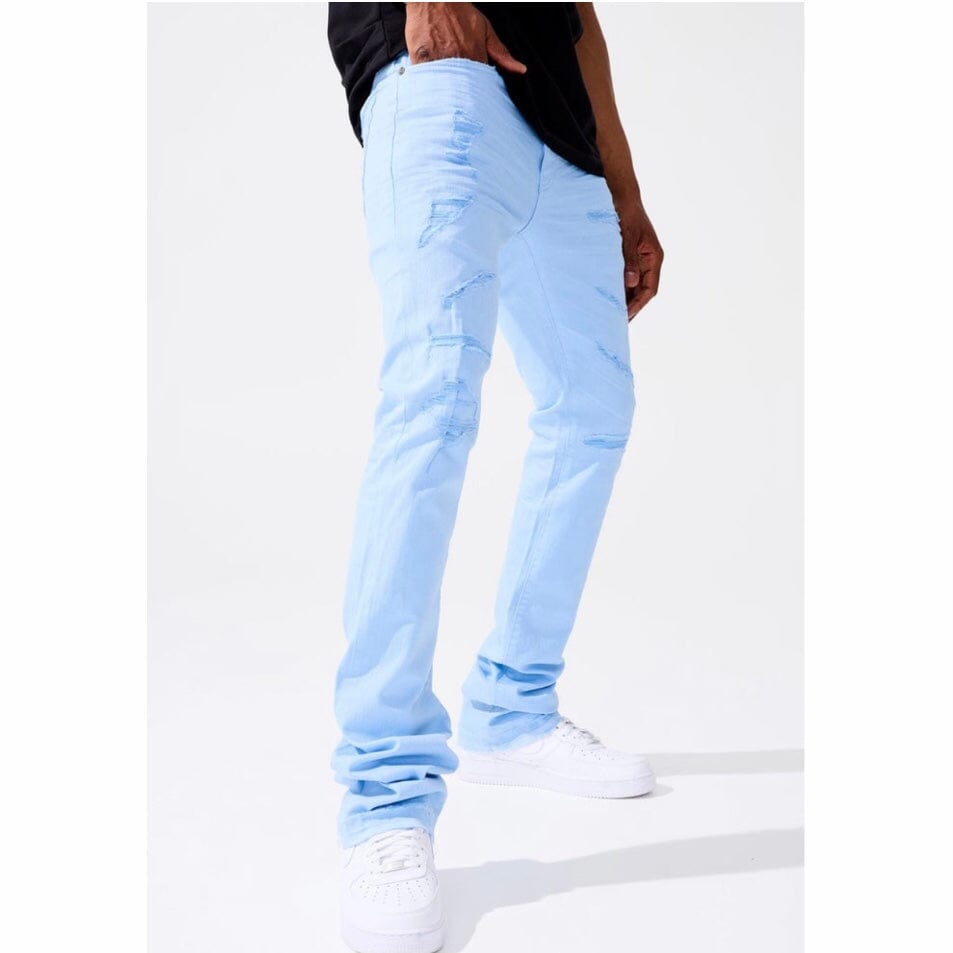 Buy PURPLE BRAND Low Rise Skinny Jeans 'White Film/Monogram' - P001 WFMJ223