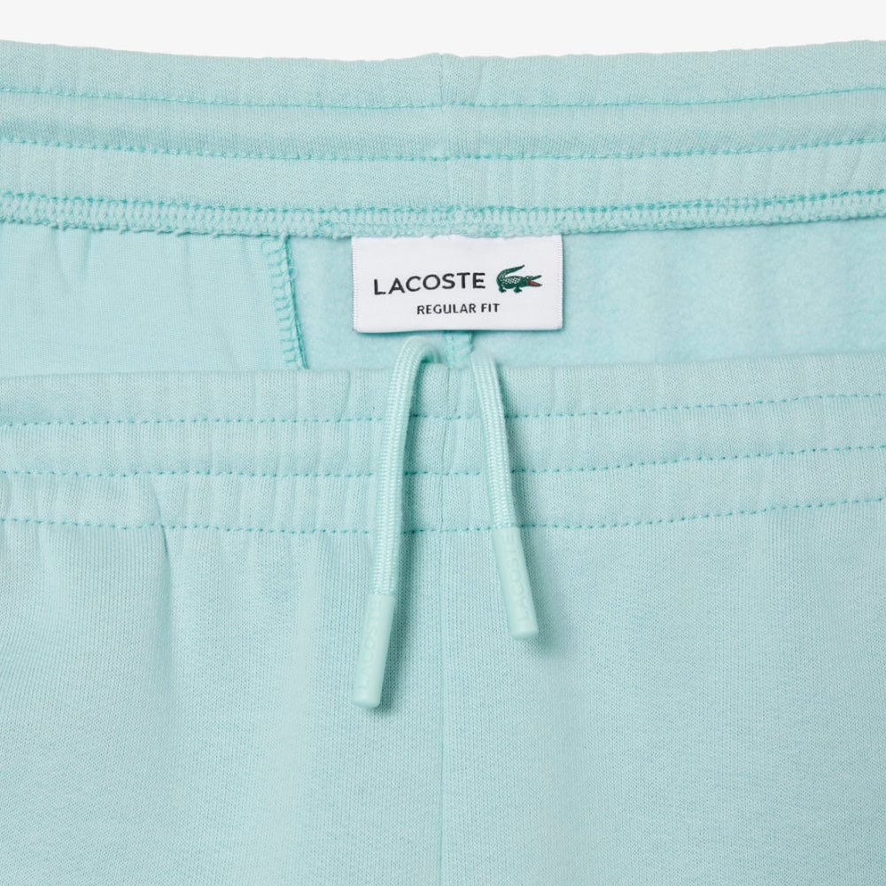 Lacoste Organic Brushed Cotton Fleece Shorts (Mint Green) GH9627-51
