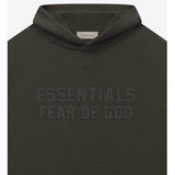Fear Of God Essentials Hoodie (Off Black)