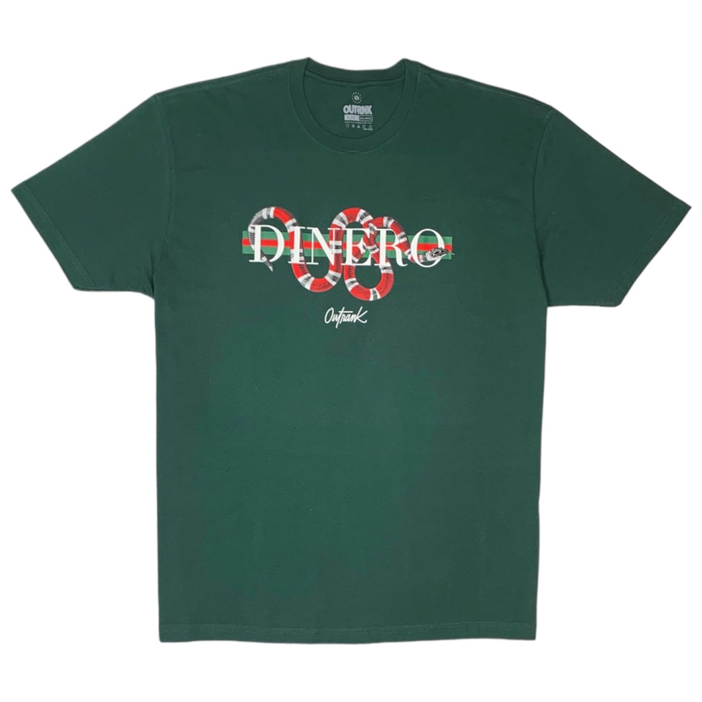 Outrank Dinero T-Shirt (Green) - OUTRNK060