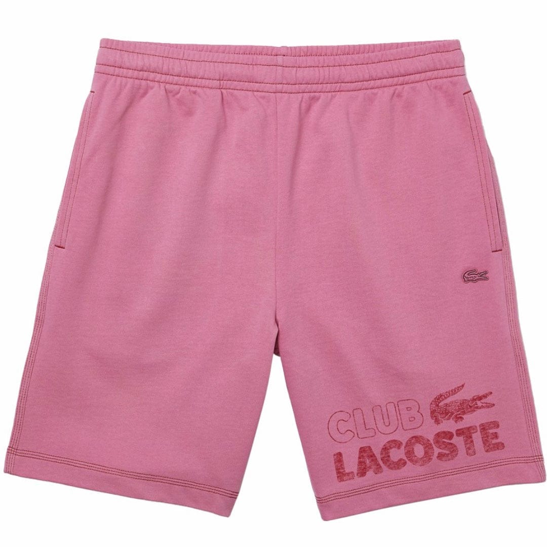 Lacoste Drawcord French Terry Club Short (Pink) GH5638-51