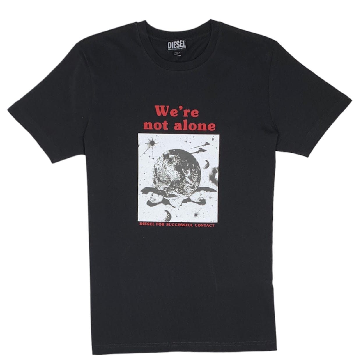 Diesel Not Alone B19 T-Shirt (Black) A033770WBBF
