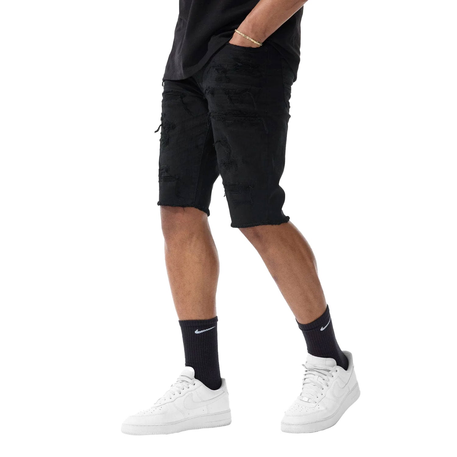 Jordan Craig OG Tulsa Twill Shorts (Black) J3219S